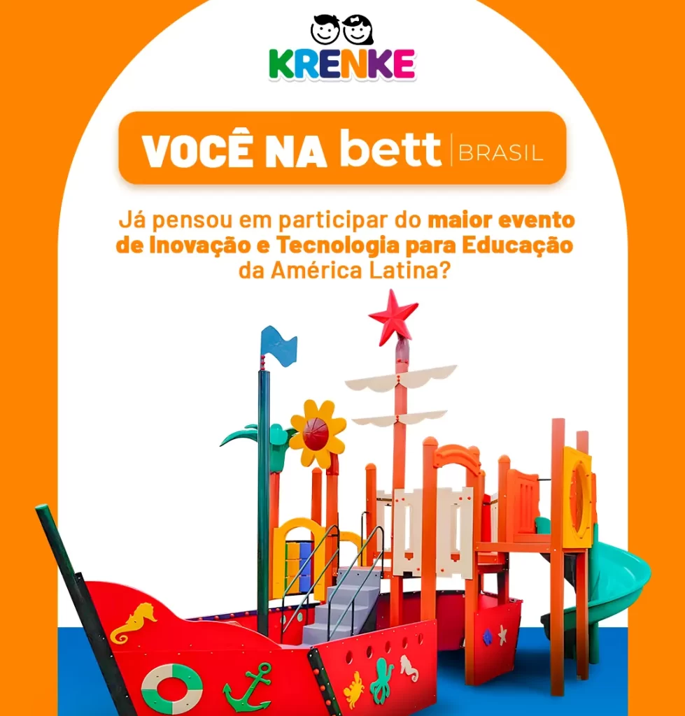 Krenke Brinquedos na Bett Brasil 2025: Inovando a Educação com Playgrounds